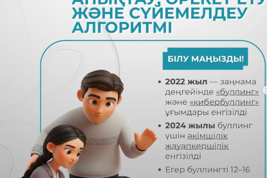 Буллингті уақытында анықтап, дер кезінде әрекет ету — оның алдын алудың ең тиімді жолы